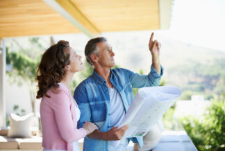 architectural plans together
